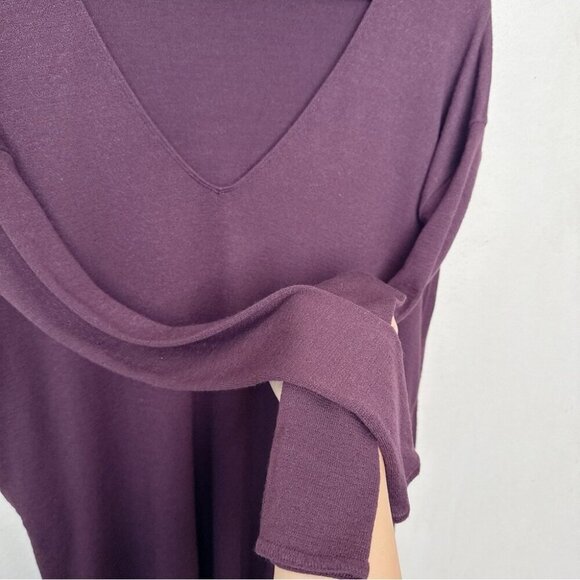 Aritzia Womens Xsmall Wilfred Free Vneck Long Sleeve Gail Dress - Picture 9 of 15